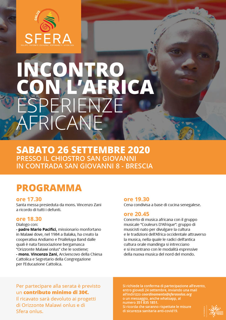 Incontro con l'Africa: esperienze africane